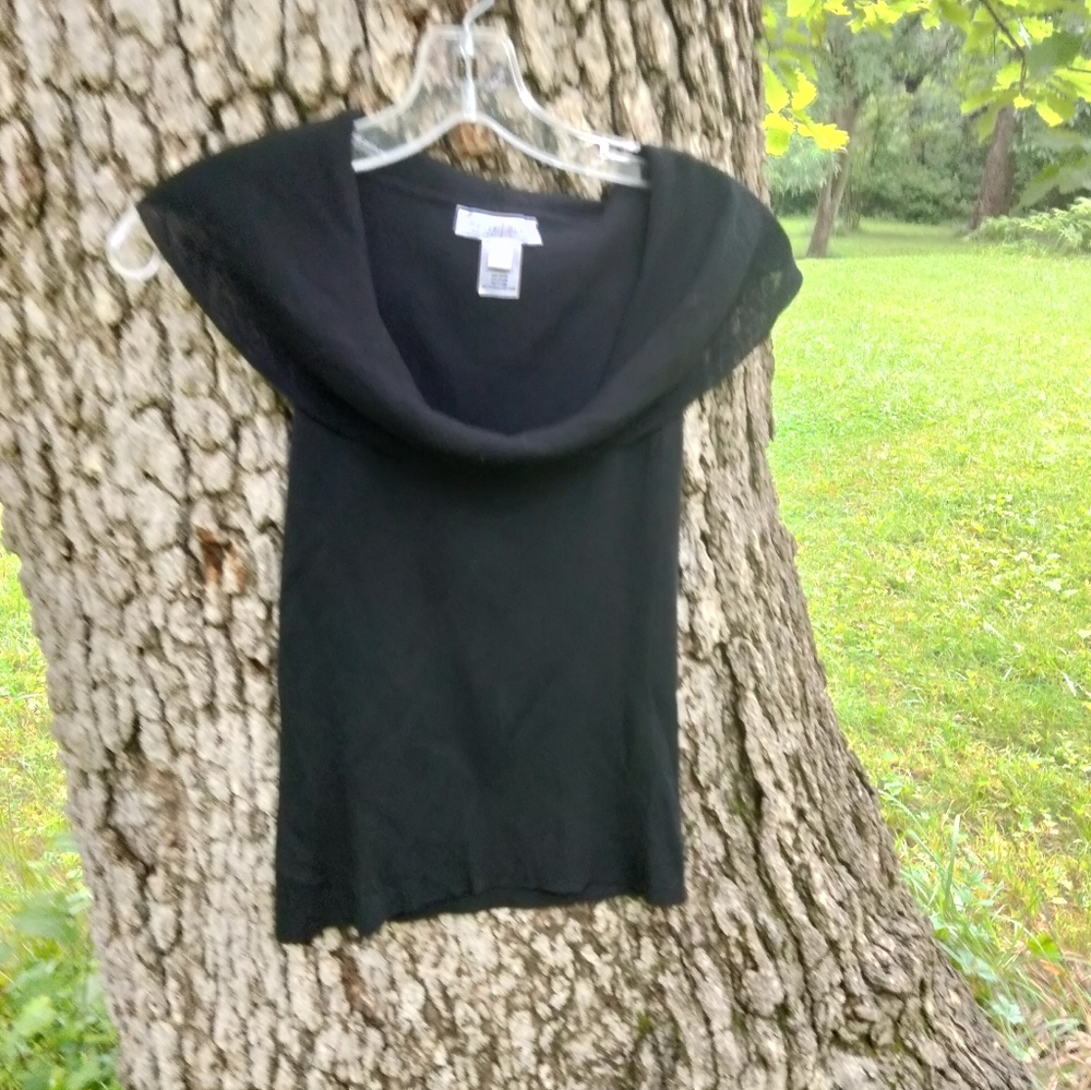 White House Black Market Sleeveless Blouse in size S